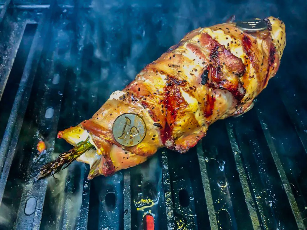 bacon wrapped chicken