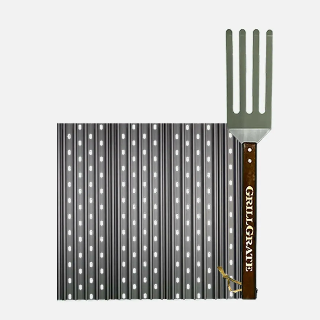 Three Panels of 16.25" grates with one gap panel