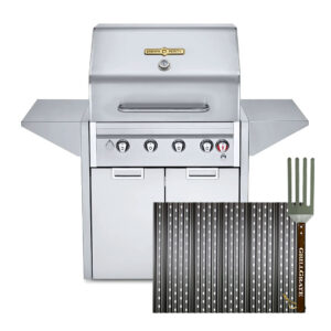 Replacement GrillGrate Set for Crown Verity Estate Series 30 (Custom Cut)