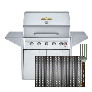 Replacement GrillGrate Set for Crown Verity Estate Series 36 (Custom Cut)