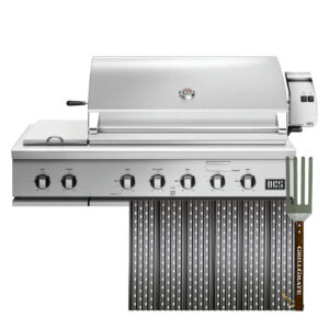 Replacement GrillGrate Set for DCS Series 7 Traditional 48-Inch w/ side burner