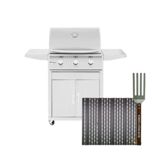 Replacement GrillGrate Set for Summerset Sizzler 26 Inch Grills (Custom Cut)
