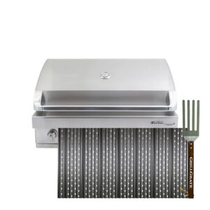 Replacement GrillGrate Set for Turbo Grills Turbo Elite 38 Inch (Custom Cut)