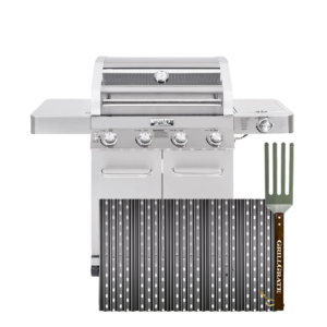 Replacement GrillGrate Set for Monument Grills 41847NG - Clearview 4 Burner Gas Grill