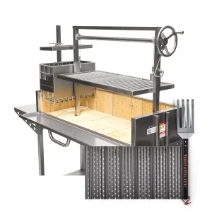 GrillGrate Set for Tagwood BBQ Argentine Santa Maria Wood Fire & Charcoal Grill – Grill Not Included - BBQ03SSF