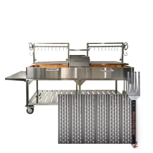 GrillGrate Set for Tagwood BBQ XL Double Argentine Santa Maria Wood Fire & Charcoal Grill - BBQ24SS