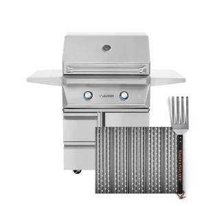 Replacement GrillGrate Set for Twin Eagles 30-Inch 2-Burner Natural Gas Grill On Deluxe Cart (Custom Cut)