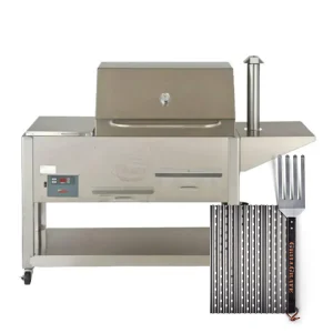 GrillGrate Sear Station for the PG1000: FAST EDDY'S™ BY COOKSHACK PELLET GRILL