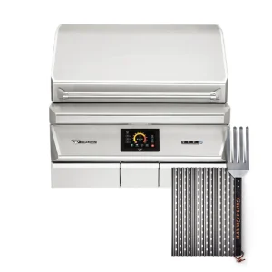 GrillGrate Sear Station for the Twin Eagles Wi-Fi Controlled 36-Inch Built-In Stainless Steel Pellet Grill and Smoker - TEPG36G